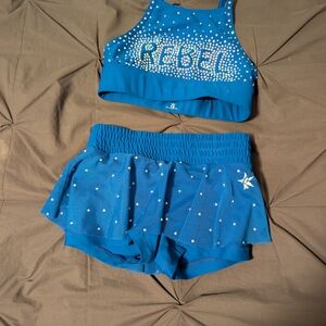 Rebel Blue Kids Activewear Set